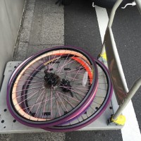 自転車のタイヤを処分したい