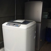 冷蔵庫と洗濯機の回収事例